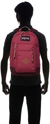 JanSport Mens Classic Specialty Reilly Backpack - Viking Red / 17H X 12.5W X 5D
