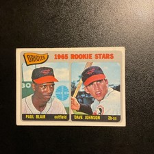 1965 Topps 1965 Rookie Stars Davey Johnson, Paul Blair #473 (RC) Orioles