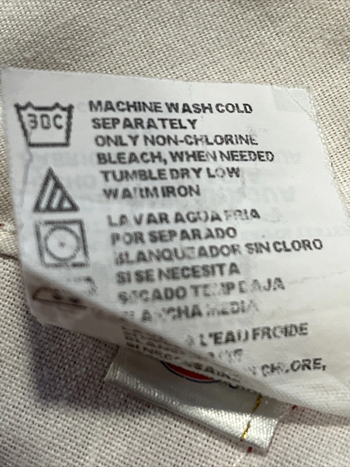 Pantalones Cortos Dickies Hombre 48 Rojo Frente Plano 13" Entrepierna Trabajo Multi Bolsillo Ajuste Suelto Foto 4 de 4