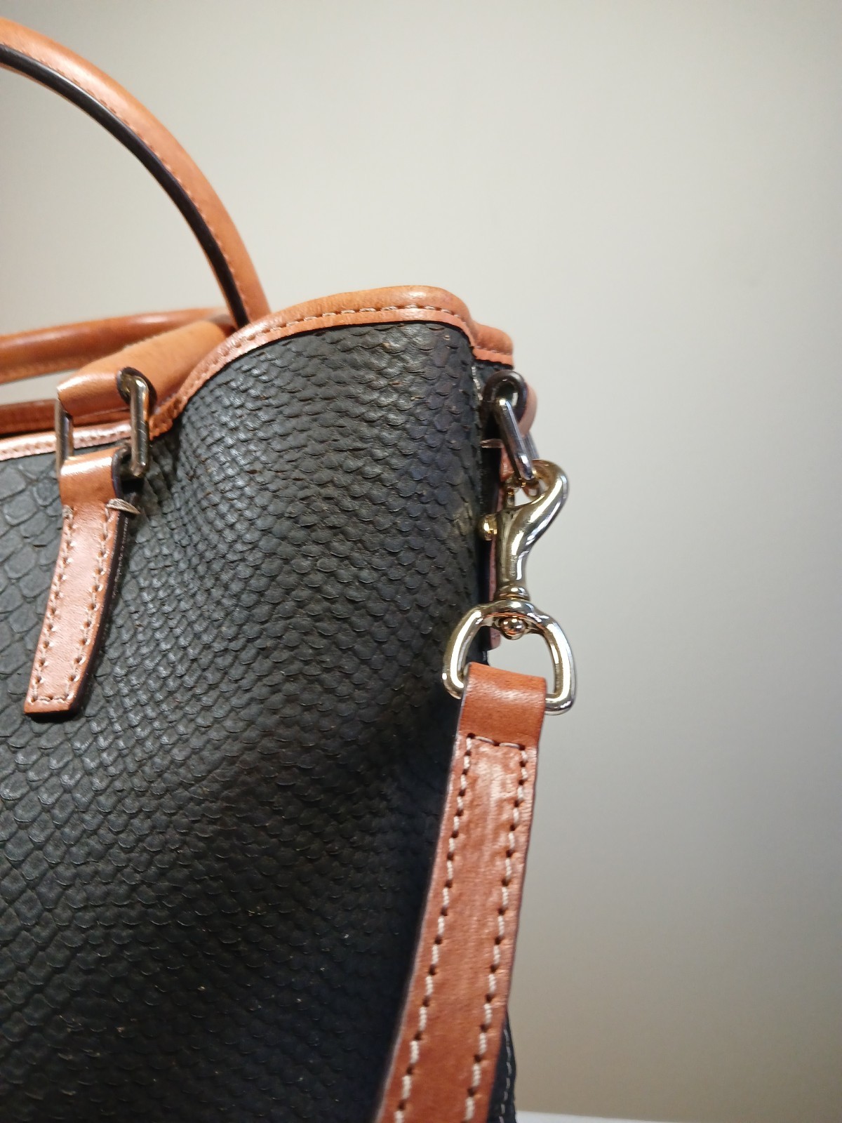 Dooney And Bourke Python Medium  Handbag - image 3