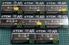  New  TDK AR 90 TYPE I NORMAL POSITION Cassette Tape lot of 8 260715