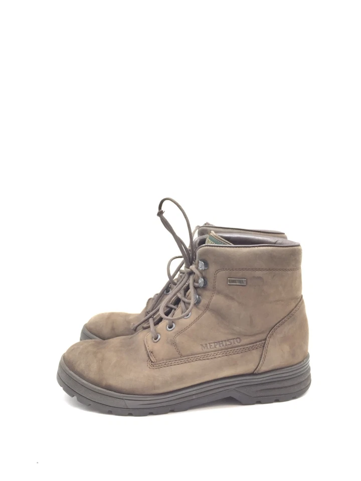 MEPHISTO Gore-Tex Botas De Cuero Marrón Para Mujer T.40 US.9 UK.6 1/2 - Imagen 2 de 4