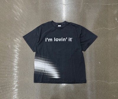Vintage Im Lovin It Spellout Graphic T-Shirt Mens XL