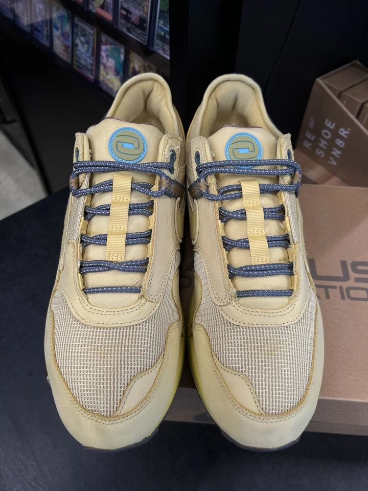 Nike Air Max 1 Travis Scott Cactus Jack Saturn Gold Size 12, PREOWNED - Image 2 of 4