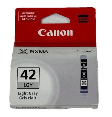 Genuine Canon CLI-42LGY Light Gray Ink Cartridge New