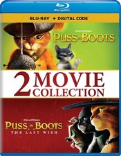 Puss in Boots 2-movie Collection Blu-ray Antonio Banderas NEW