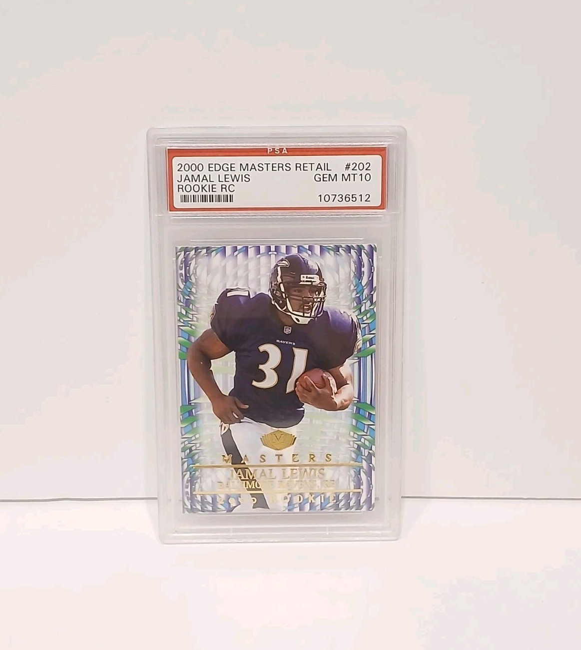 Jamal Lewis Collector's Edge Masters Retail #202 Rookie RC