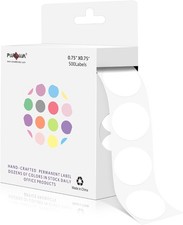 3/4 Inch Color Coding Label Stickers,500PCS Circle Inventory Sticky Dots Sticker