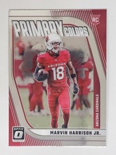 MARVIN HARRISON JR. 2024 DONRUSS OPTIC PRIMARY COLORS ROOKIE RC #5
