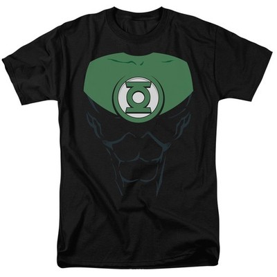 DC Comics - Green Lantern - Jon Stewart - Adult Unisex T-Shirt - Black