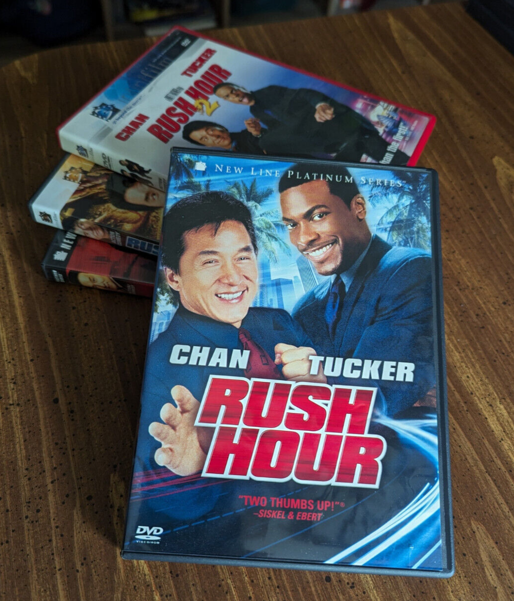 Rush Hour Series 1, 2 & 3 - Jackie Chan & Chris Tucker - DVD Multi