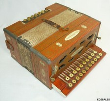 Nicolo Salanti Vintage Button Accordion Made in Germany