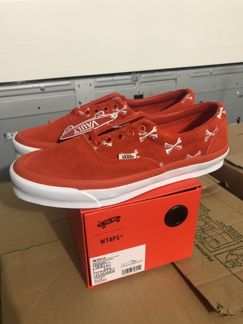 vans wtaps orange