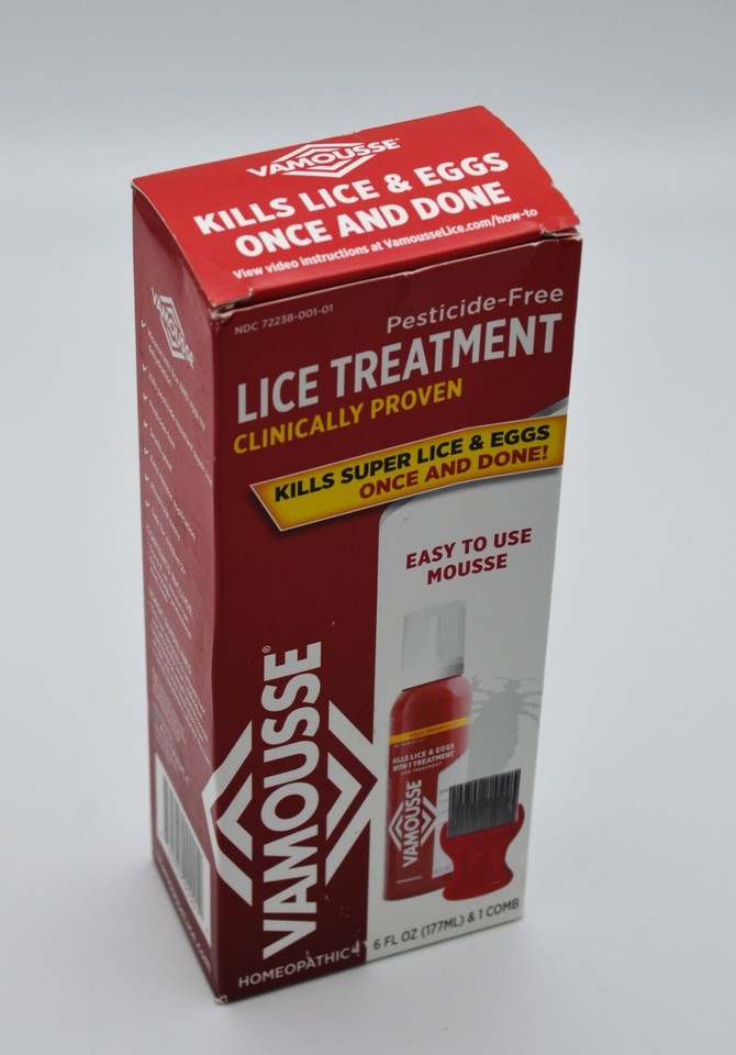 Vamousse Homeopathic Head Lice And Eggs Treatment eBay