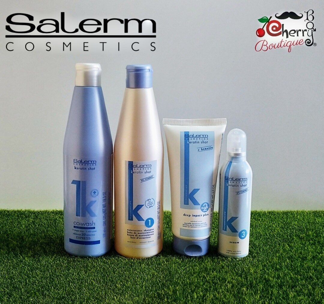 Wash Forte Tratamiento Keratina Salerm Paso A Paso Productos