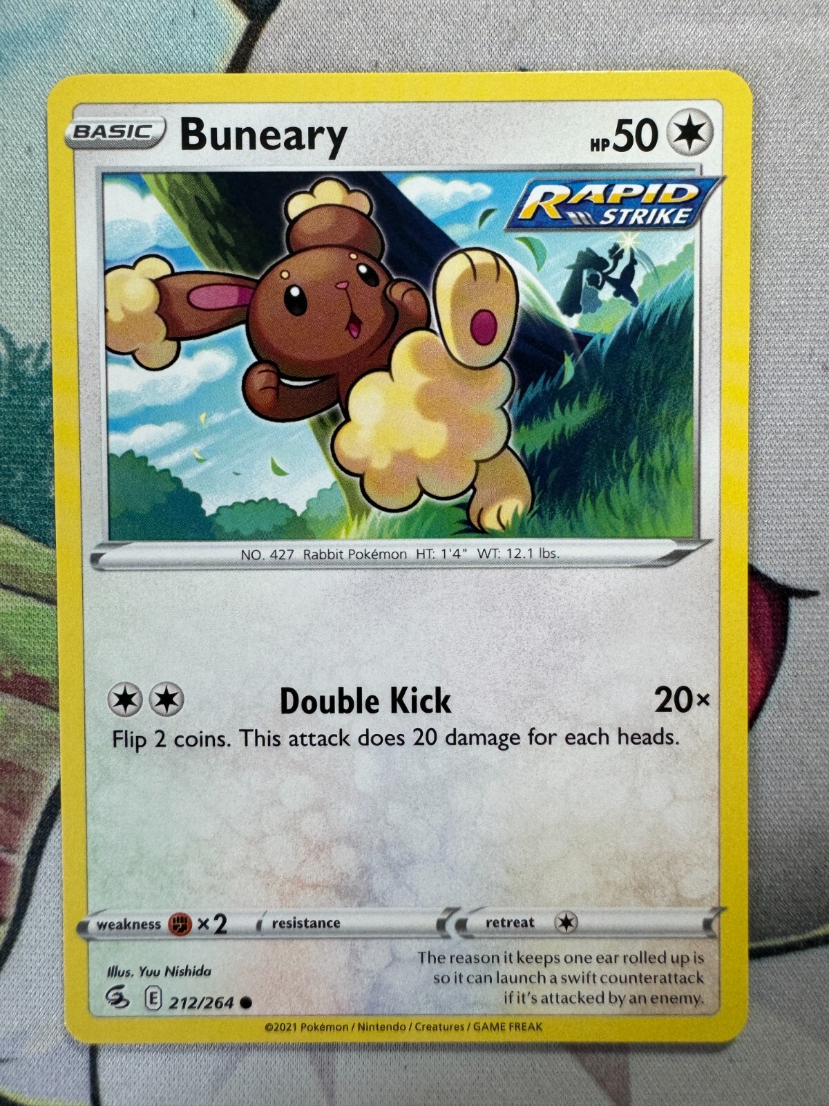 Buneary Non Holo English Pokemon TCG BKE855