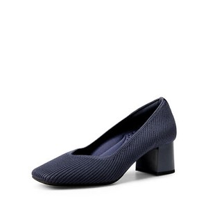 women navy blue dress shoes heels pumps business meeting Navy Blue Dress Shoes for Women