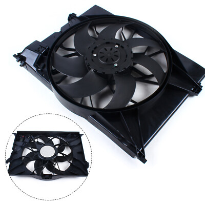 Radiator Cooling Fan Assembly For Mercedes Benz S550 Base Sedan 2007-2013 600W