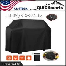 BBQ Gas Grill Cover Barbecue Waterproof Outdoor Heavy Duty UV Protection 58 Inch