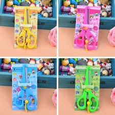 Kids Safety Scissors 4-Pack – 5" Blunt Tip for School & Crafts