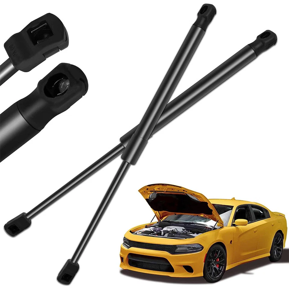 2X Front Hood Lift Supports Shock Struts For Hyundai Sonata 2015 2016 2017 Sedan - Image 2 of 4