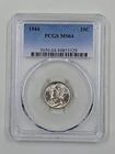 1944 10C PCGS MS64 Mercury Dime