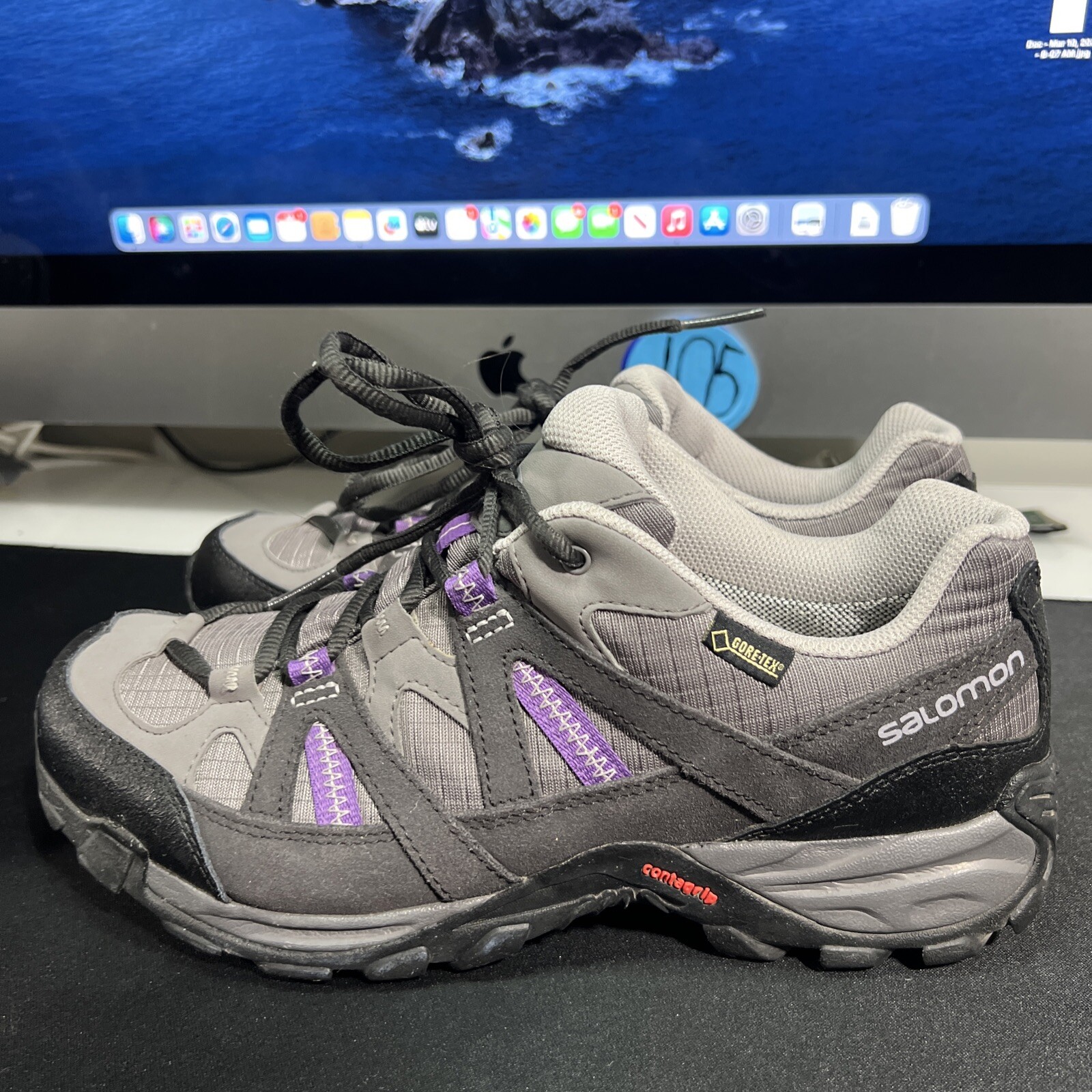 Salomon GORETEX Allenatori Trekking Trekking Trekking Donna 8 5
