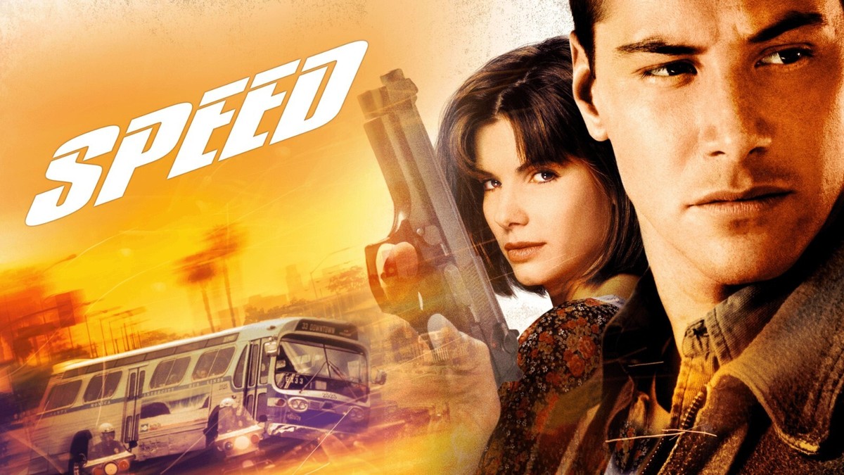 1994 Speed Movie Poster 11X17 Jack Traven Keanu Reeves Sandra