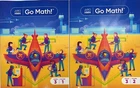 3rd Grade 3 Go Math 2023 Student Edition Set Volume 1 & 2