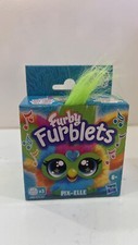 Furby Furblets PIX-ELLE Mini Friend, 45 Sounds Music, Speaks Only Furbish