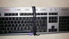 Keyboard Compaq Grey w/ Black Letters
