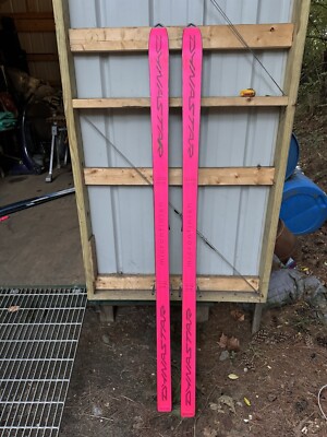 Vintage Veloce Dynastar skis w/bindings  France Micro Racing Base 182 Cm