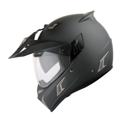 Martian Genuine Real Carbon Fiber Motorcycle Modular Full Face Helmet HB-BXN-L9