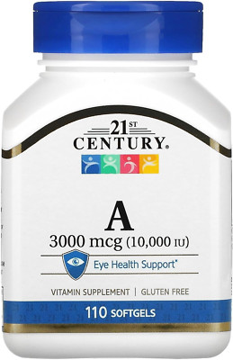 a 10, 000 I.U. Softgels, 110 Count