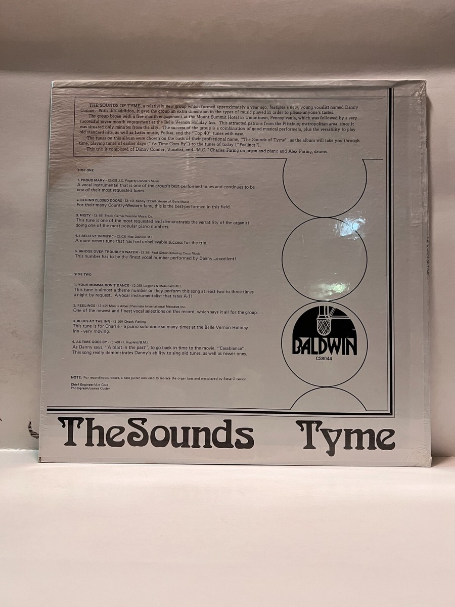 A54 The Sounds Of Tyme, 1976 Baldwin Records CS8044 - Pop Rock LP