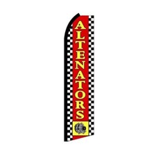 Altenators Swooper Flutter Feather Flag  3ft W x 11.5ft Tall