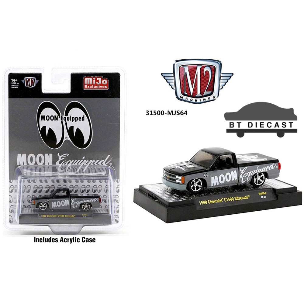 M2 1990 CHEVROLET C1500 454 SS PICK UP TRUCK 1/64 MOONEYES