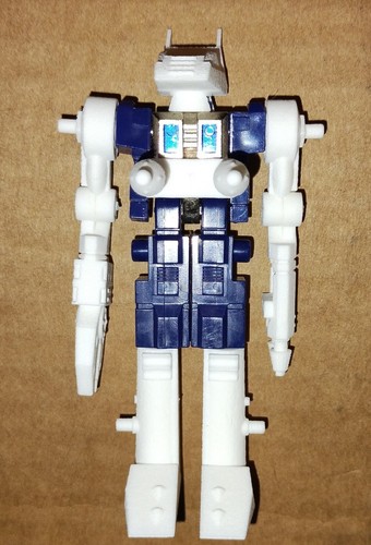 Custom Blockman Starriors Hotshot Robotech Robolinks White New - Picture 4 of 4