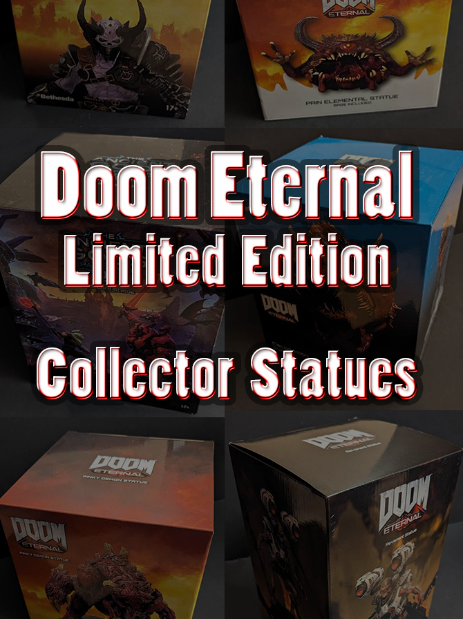 Doom Eternal Collector Statues | NEW SEALED | eBay