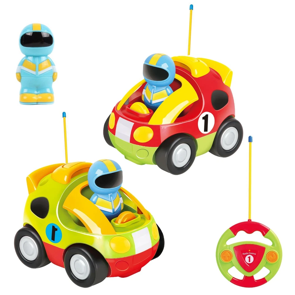 SOKA My First Remote Controlled Car for Toddlers with Light and Sound
