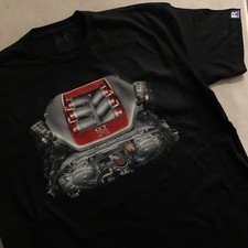 Nissan Gtr Skyline R35 Motor Engine Swap Badge Turbo T Shirt
