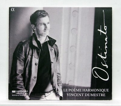 VINCENT DUMESTRE, LE POEME HARMONIQUE Ostinato ALPHA PRODUCTIONS CD NM
