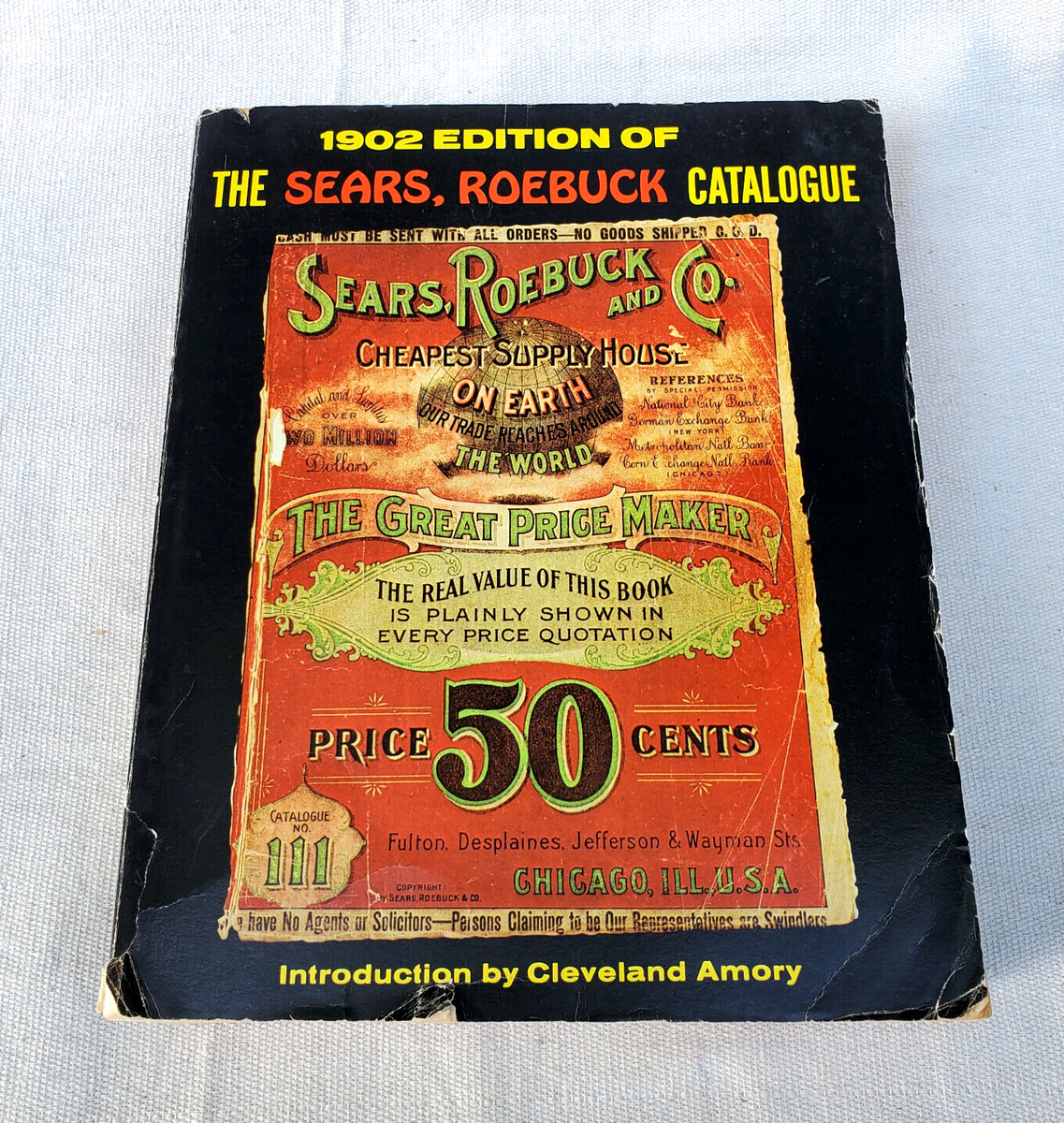 1902 Edition REPRINTED in 1969 Vintage Sears Roebuck & CO Catalog