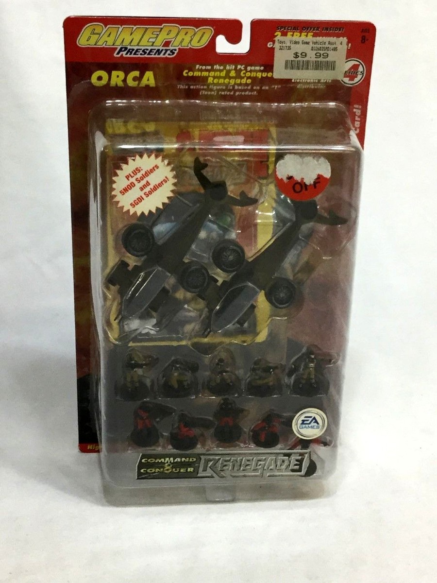 Joyride Studios GamePro Command and Conquer Renegade Orca & Figure