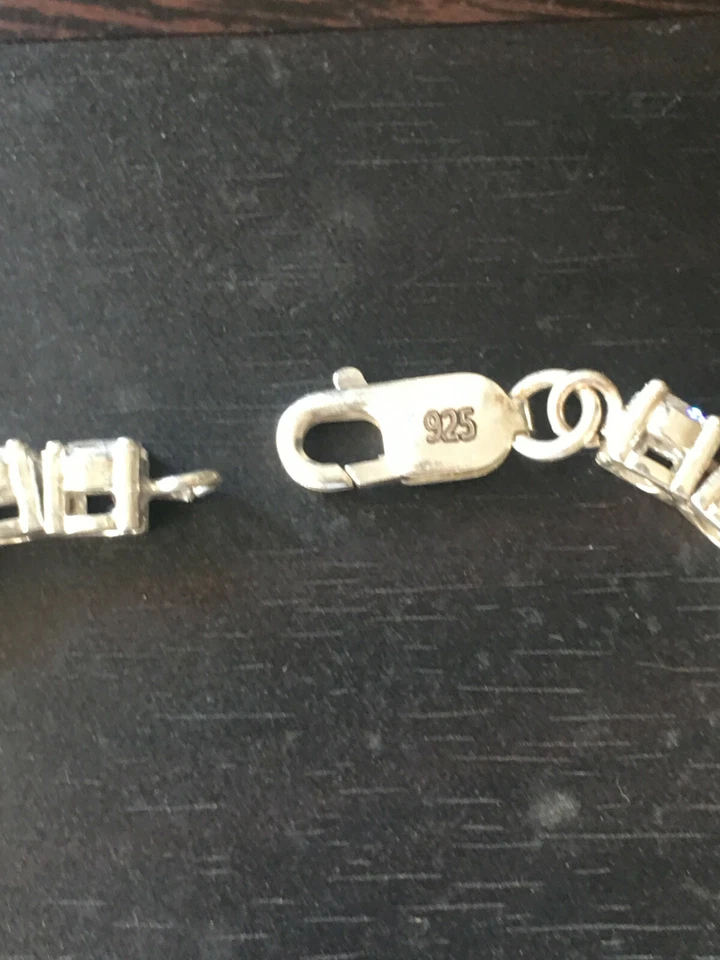 Brazalete Tenis 17.45ct Brillante D/VVS1 Swarovski Circonita en 7.5" Foto 3 de 4