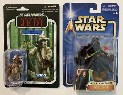 Star Wars Vintage Collection: Logray #55 & Saga: Barriss Offee #12