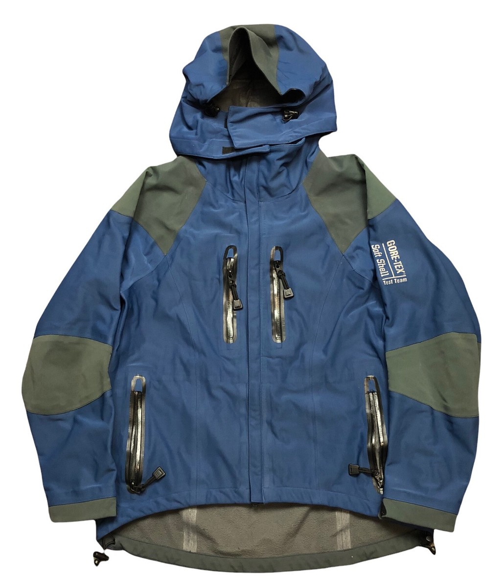 RARE WL Gore and Associates Gore Tex Soft Shell Test Team RARE WL Gore and Associates Gore Tex Soft Shell Test Team