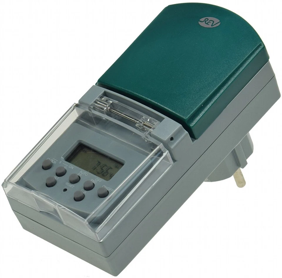 Digitale Zeitschaltuhr Steckdose Wochenzeitschaluhr für Innen & Außen 7 Tage - Bild 2 von 4