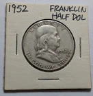 1952 Benjamin Franklin Half Dollar