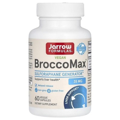 Jarrow Formulas BroccoMax Brokkoli aktivierte Myrosinase 60 vegetarische Kapseln